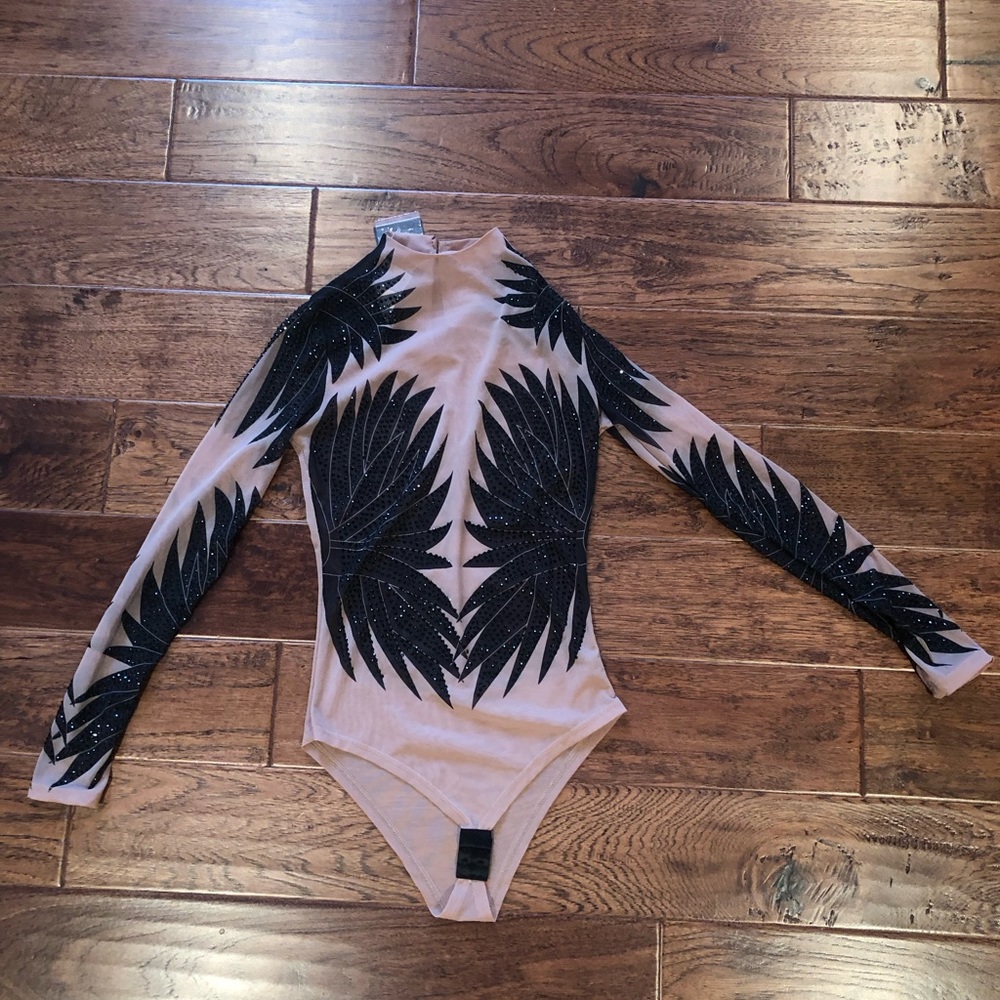 *****SOLD*****Beaded Bodysuit - Picture 2 of 6